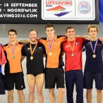 Dordtse Winnaars op het podium van Orangecup