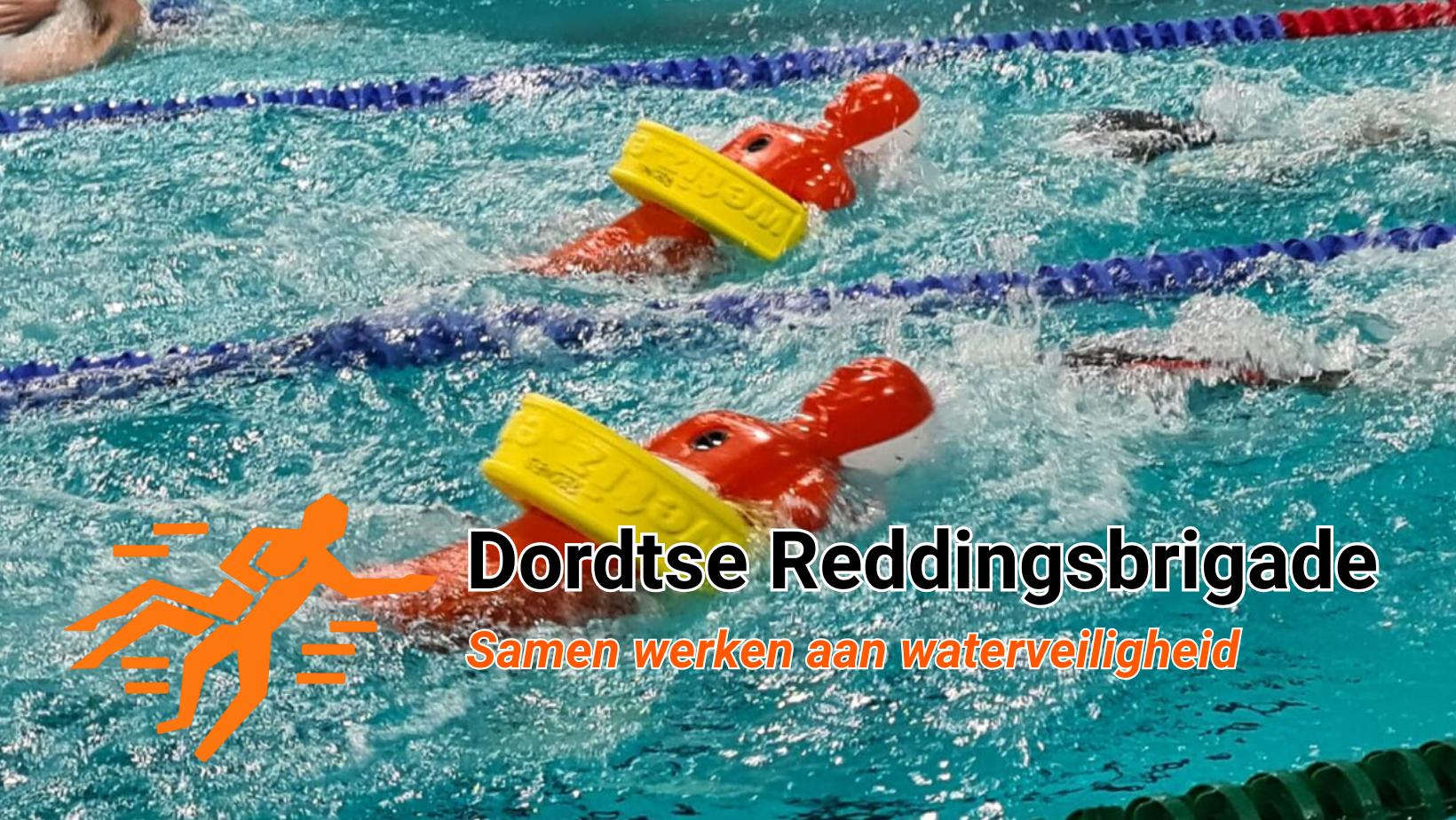 Dordtse Reddingsbrigade Lifesaving wedstrijd popvervoeren
